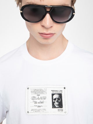 Tommy T-shirt - Short-sleeved t-shirt with front print.