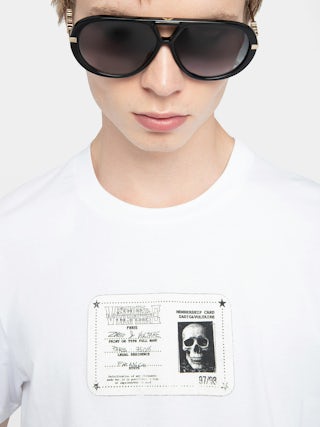 Tommy T-shirt - Short-sleeved t-shirt with front print.