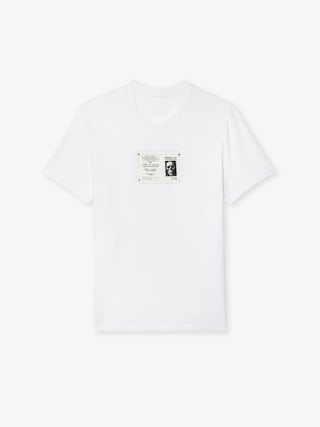 Tommy T-shirt - Short-sleeved t-shirt with front print.