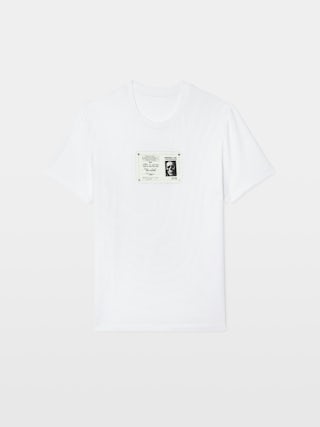Tommy T-shirt - Short-sleeved t-shirt with front print.