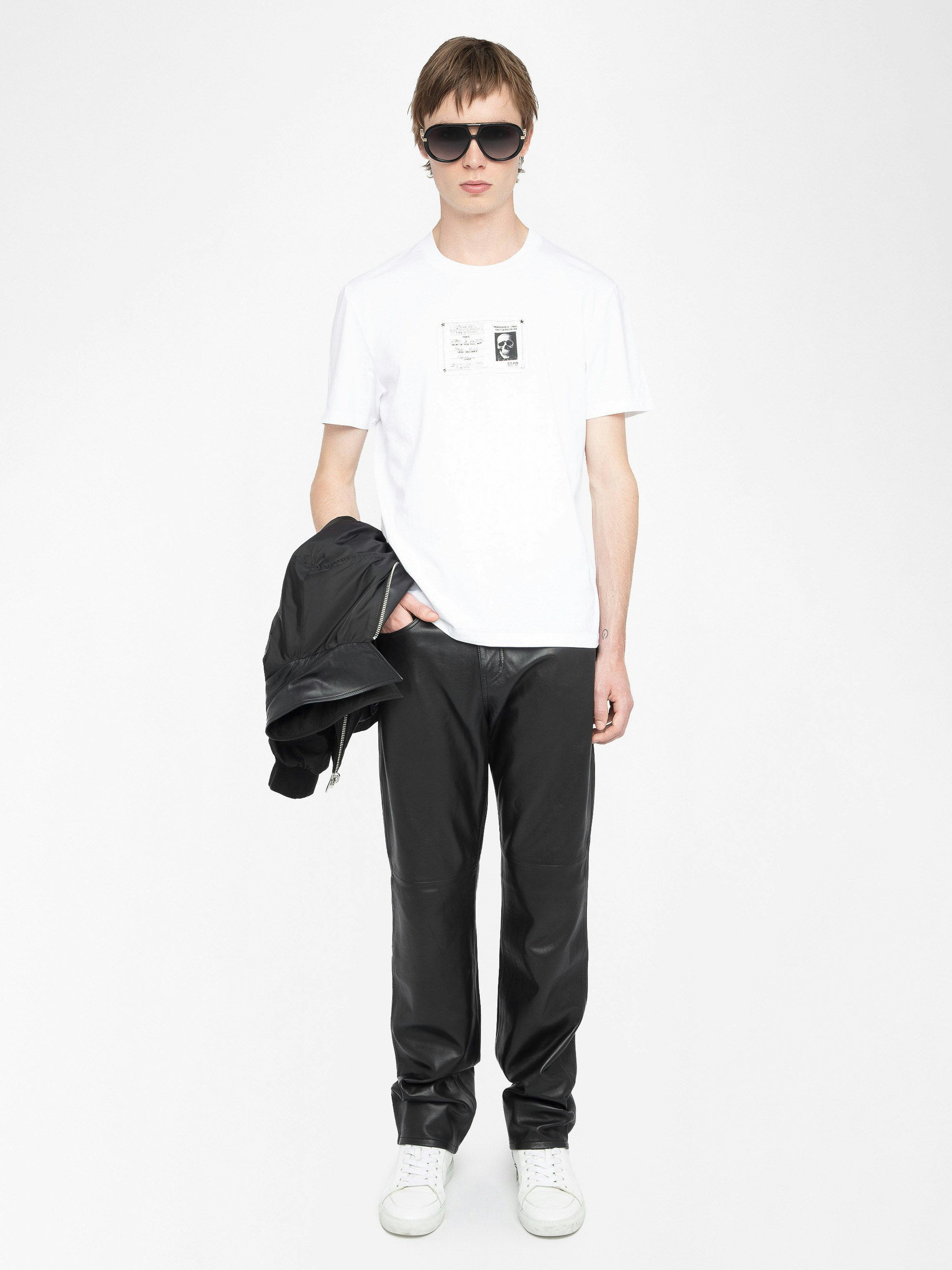 Tommy T-shirt - Short-sleeved t-shirt with front print.