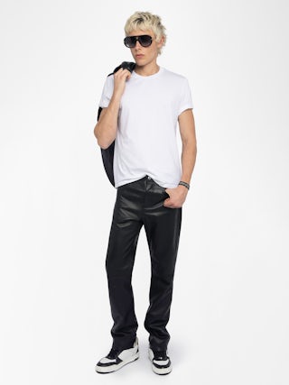 Tommy T-shirt - Short-sleeved T-shirt with photoprint on the back.