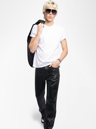 Tommy T-shirt - Short-sleeved T-shirt with photoprint on the back.