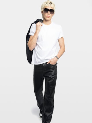 Tommy T-shirt - Short-sleeved T-shirt with photoprint on the back.