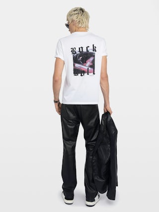 Tommy T-shirt - Short-sleeved T-shirt with photoprint on the back.