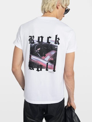 Tommy T-shirt - Short-sleeved T-shirt with photoprint on the back.