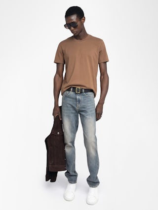 Tommy T-shirt - Short-sleeved T-shirt with back print.