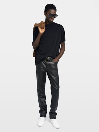 Teddy T-shirt - Oversized short-sleeved T-shirt with skull and studs on the back.