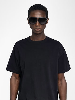 Teddy T-shirt - Oversized short-sleeved T-shirt with skull and studs on the back.