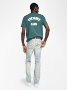T-shirt Tommy  - T-shirt manches courtes imprimé au dos.