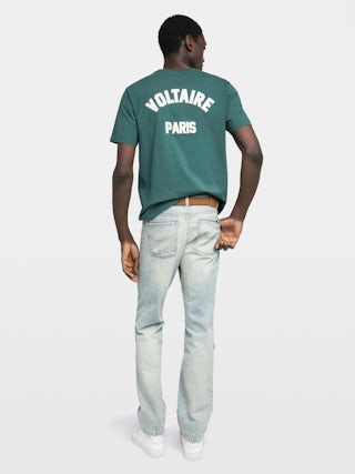 Tommy T-shirt - Short-sleeved T-shirt with back print.