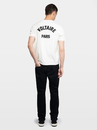 Tommy T-shirt - Short-sleeved T-shirt with back print.