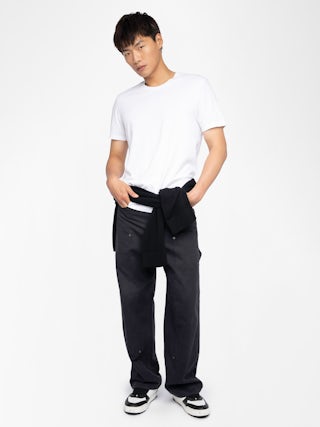 Tommy T-shirt - Short-sleeved t-shirt with back print.