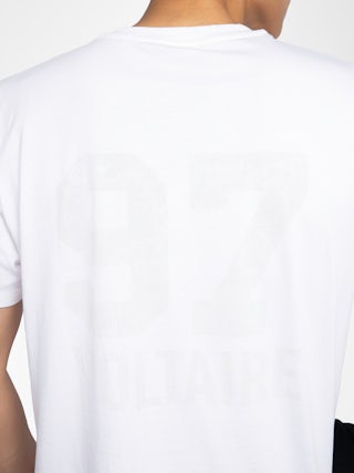 Tommy T-shirt - Short-sleeved t-shirt with back print.