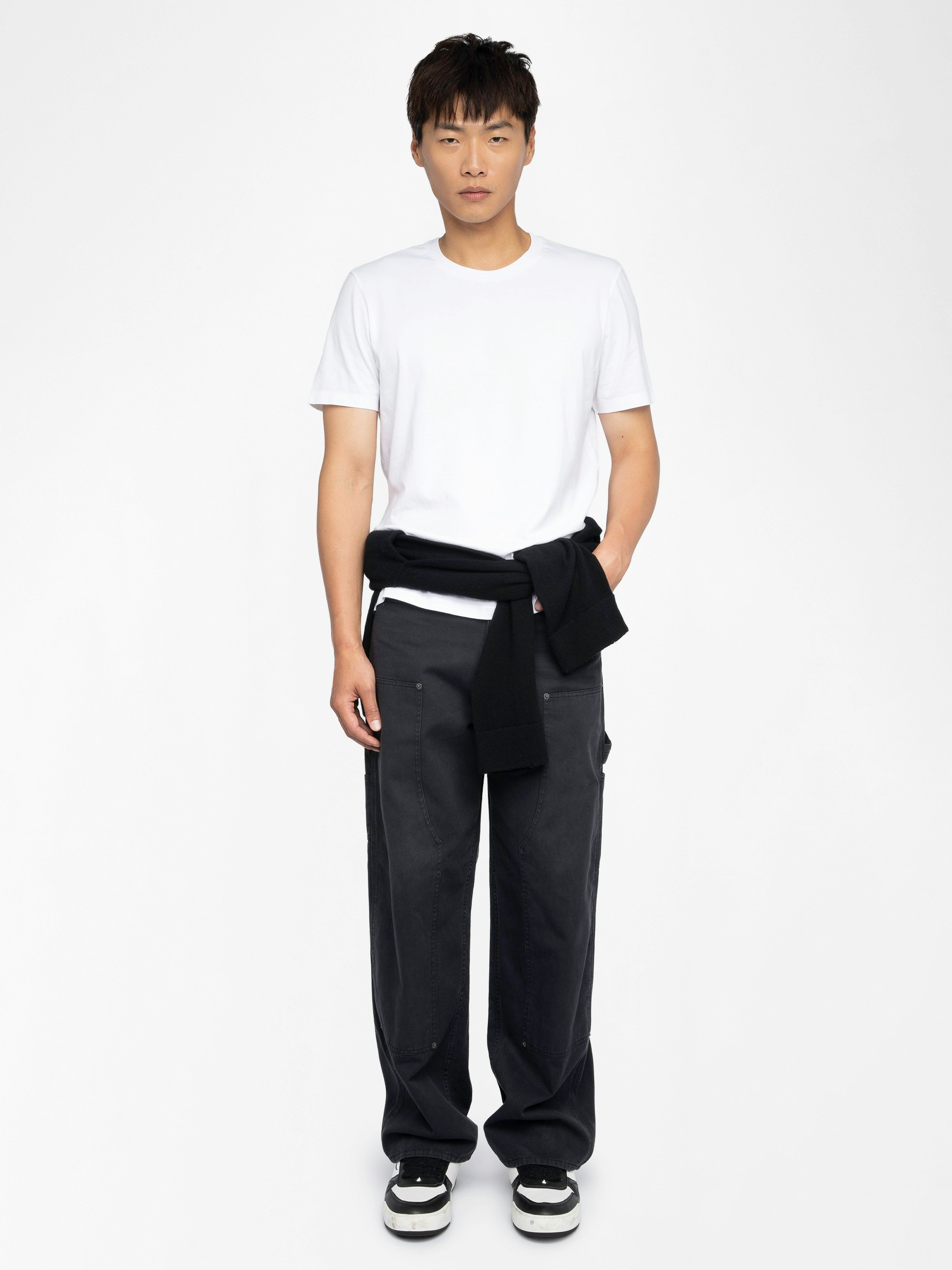 T-shirt Tommy - Short-sleeved t-shirt with back print.
