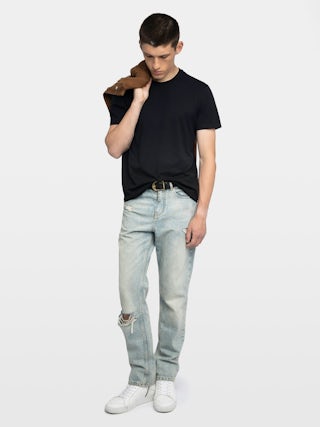 Tommy T-shirt - Short-sleeved T-shirt with print on the back.