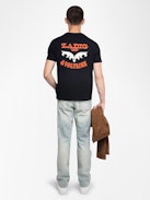 T-shirt Tommy - T-shirt a maniche corte con stampa sul retro.