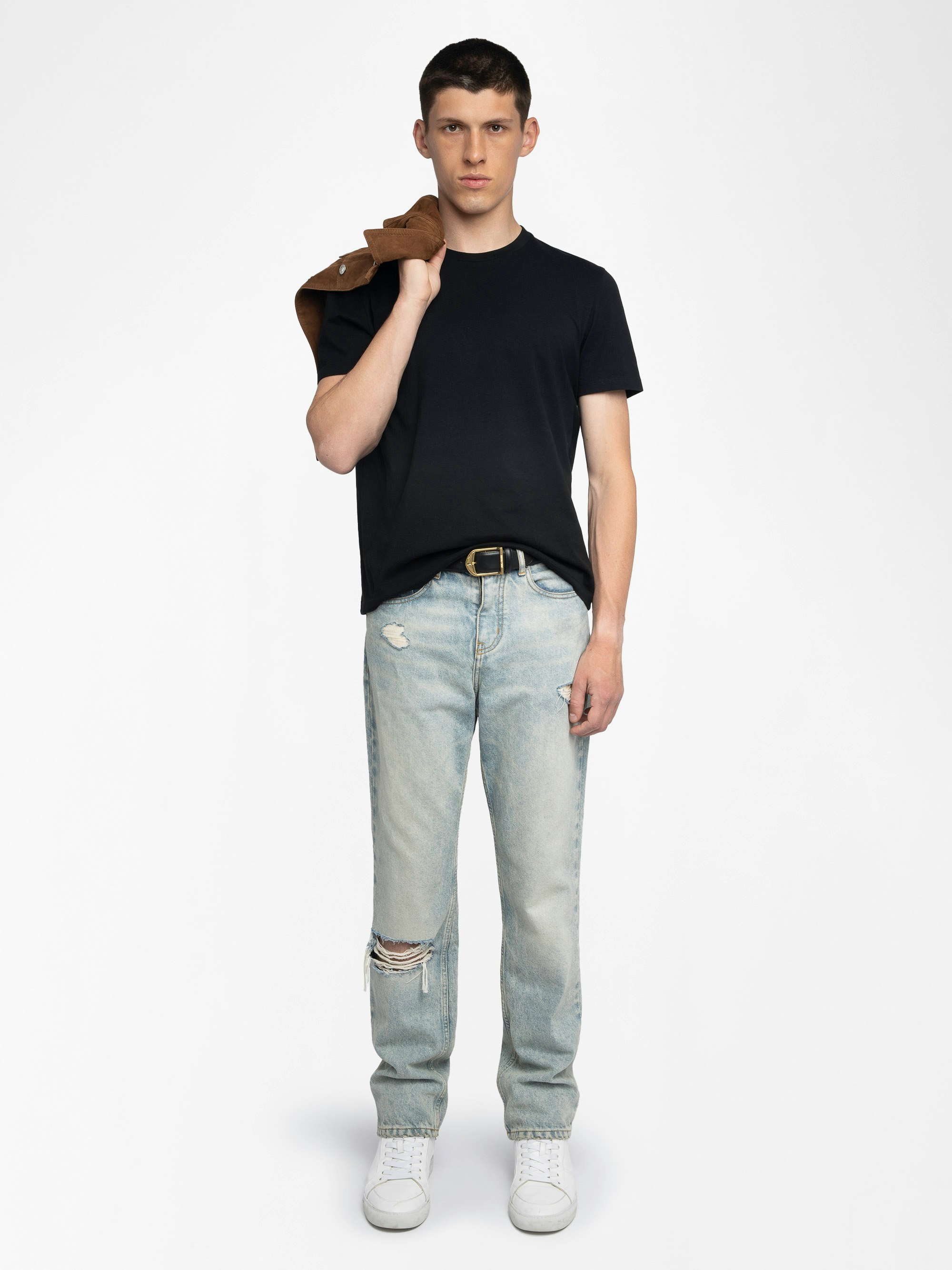 T-shirt Tommy - T-shirt a maniche corte con stampa sul retro.