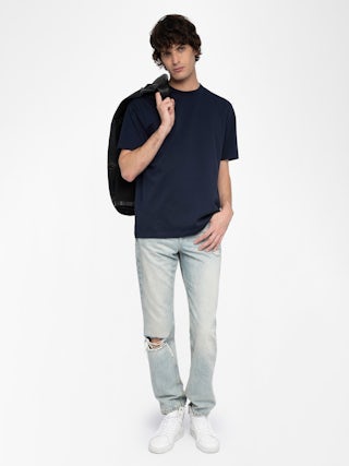 Teddy T-shirt - Oversized short-sleeved t-shirt with customization on the back.