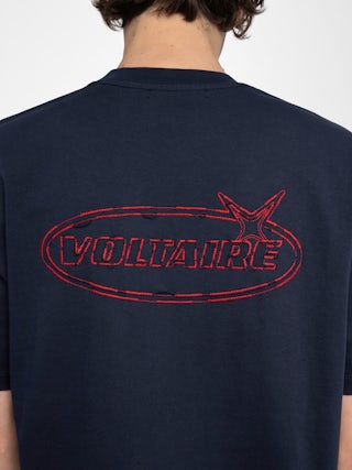 Teddy T-shirt - Oversized short-sleeved t-shirt with customization on the back.