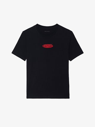 Tommy T-shirt - Short-sleeved t-shirt adorned with a signature badge at the front.