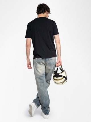 Tommy T-shirt - Short-sleeved t-shirt adorned with a signature badge at the front.