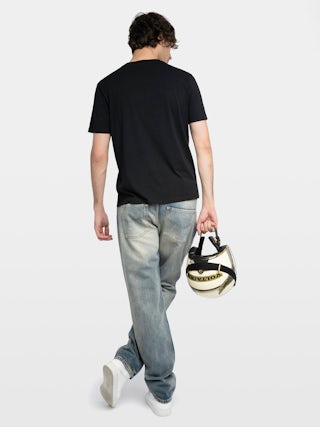 T-shirt Tommy - T-shirt manches courtes orné d’un badge signature avant.