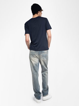 Tommy T-shirt - Short-sleeved t-shirt featuring a signature badge on the front.