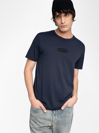 Tommy T-shirt - Short-sleeved t-shirt featuring a signature badge on the front.