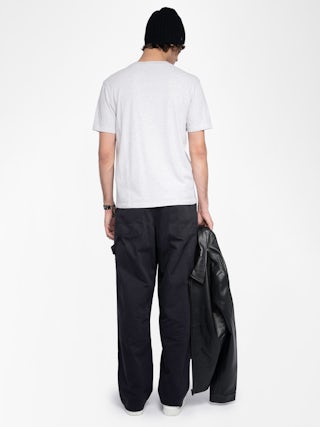 Tommy T-shirt - Short-sleeve t-shirt adorned with a signature badge at the front.