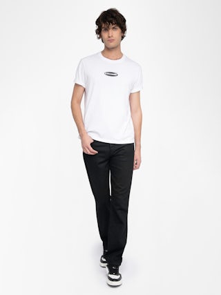 Tommy T-shirt - Short-sleeved t-shirt adorned with a signature badge at the front.