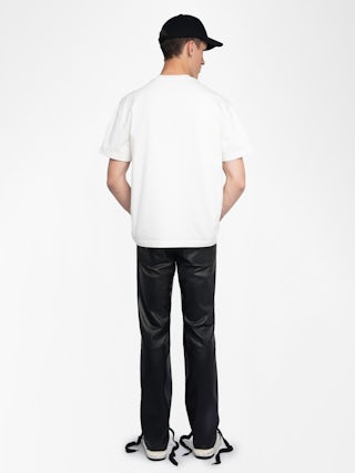 Teddy T-shirt - Oversized short-sleeved T-shirt with front print.