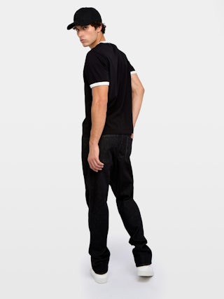 T-shirt Woody - T-shirt manches courtes avec biais contrastés et patch customisé.