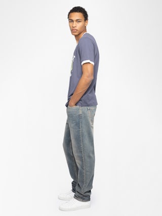 T-shirt Woody - Crew-neck t-shirt with short sleeves, contrast binding and customisation.