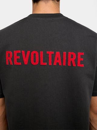 T-shirt Teddyx - T-shirt oversize manches courtes avec patch au dos.