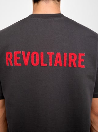 T-shirt Teddyx - T-shirt oversize manches courtes avec patch au dos.