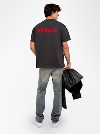 T-shirt Teddyx - Oversized short-sleeve t-shirt with back patch.