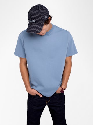 T-shirt Teddyx - Oversized short-sleeve T-shirt with front patch.