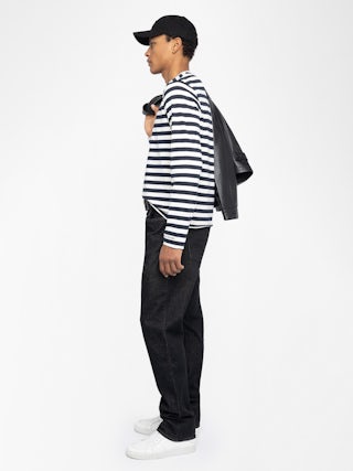 T-shirt Timo - Long-sleeve striped t-shirt.