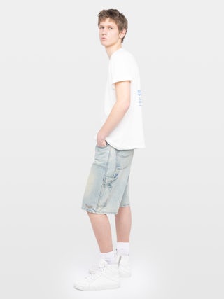 T-shirt Tommy - T-shirt a maniche corte con stampa davanti e dietro.