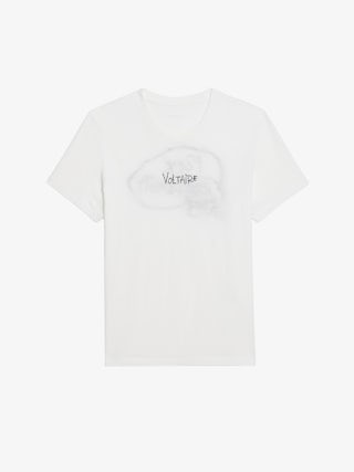 Tommy T-shirt - Short-sleeved t-shirt with print on front and back.