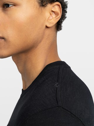 Stockholm T-shirt - Round neck short sleeve t-shirt with back print.