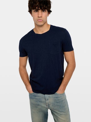 Stockholm T-shirt - T-shirt with round neck and short sleeves with print on the back.