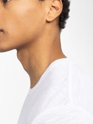 T-shirt Stockholm - T-shirt col rond manches courtes avec print au dos.