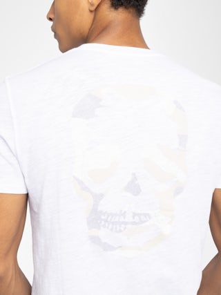 T-shirt Stockholm - T-shirt col rond manches courtes avec print au dos.