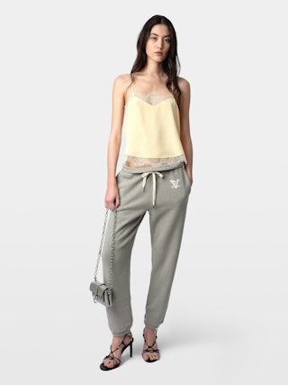 Pantaloni da Jogging Sofia - Pantaloni jogging con stampa ZV.