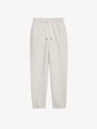 Pantaloni da Jogging Sofia - Pantaloni da jogging beige con coulisse e ali ricamate sul davanti.