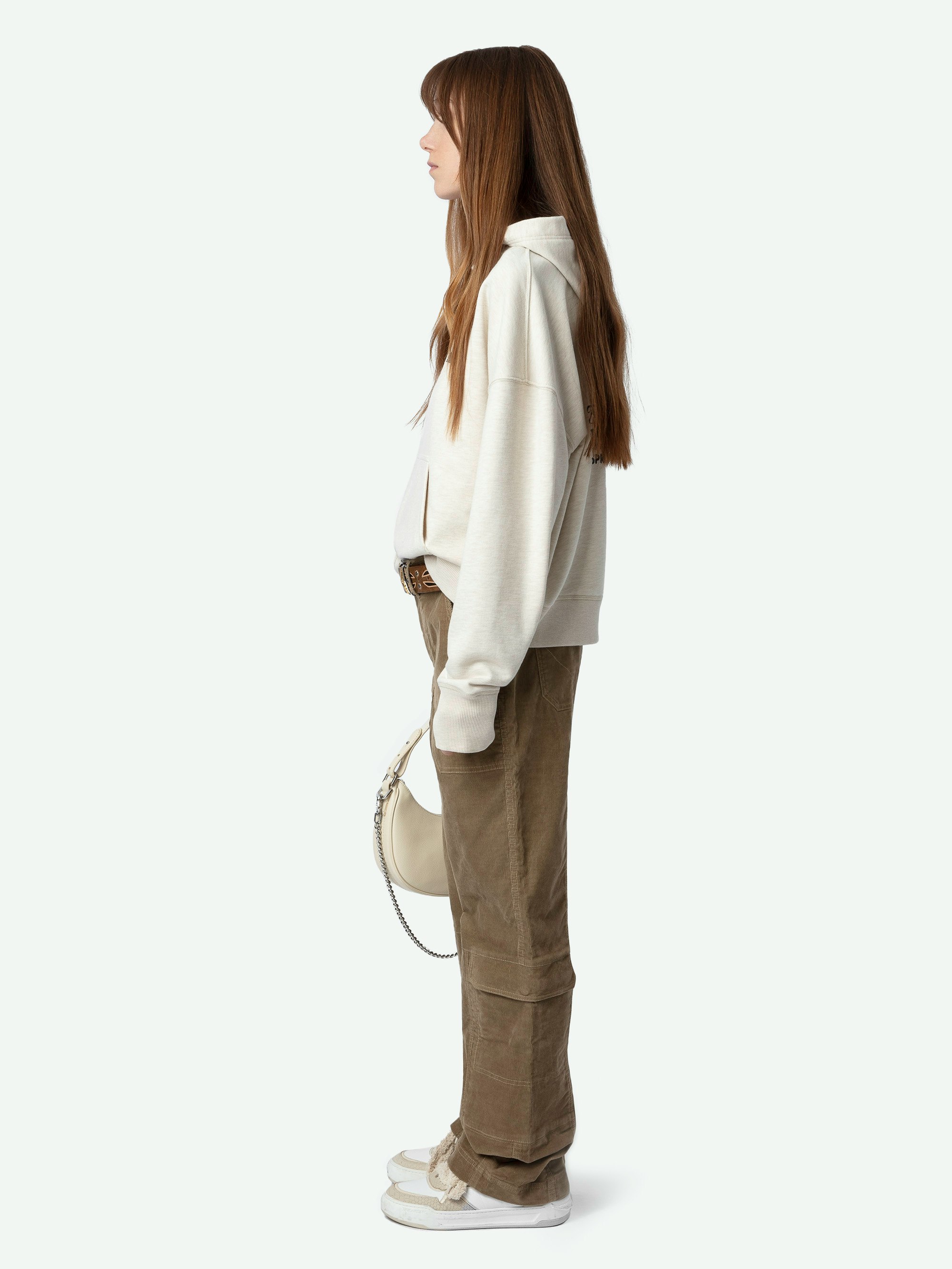Mia Diamante Sweatshirt sweatshirt white women | Zadig&Voltaire