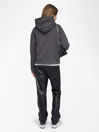 Georgy Sweatshirt - Hooded sweatshirt with long sleeves and print on the front.