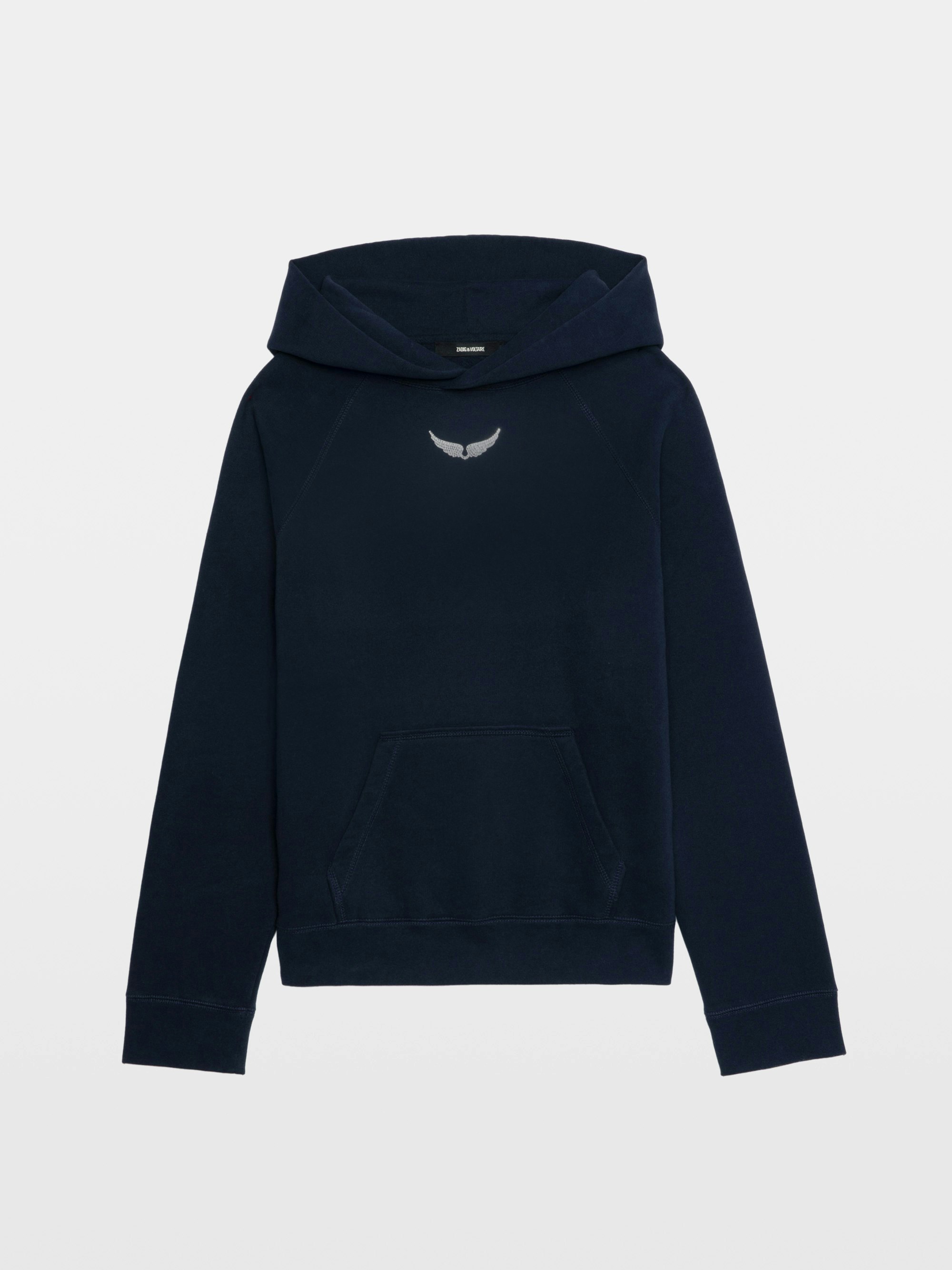 Women's Black Sweatshirt with Rhinestones | Zadig&Voltaire